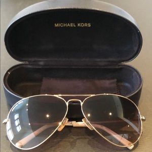 Michael Kors Aviator Sunglasses